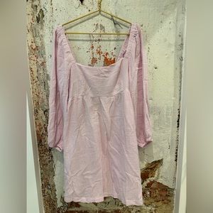 Jcrew lilac linen dress - size XL